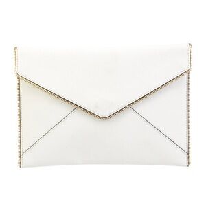 Rebecca MinKoff Leather Envelop Clutch Bag